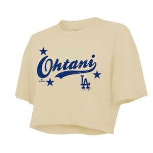 NWT Shohei Ohtani LA Dodgers MLB Crop Top
